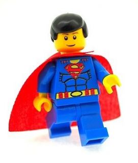 LEGO T Shirt   Custom Arkham City Style Superman Minifigure Brand New