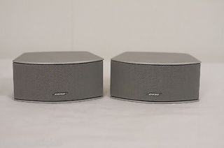 Bose 321 I II III Cinemate Gemstone Speakers (Silver) L@@K Ships