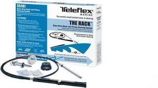 12ft Teleflex SS14112 Boat Rack Steering Cable/Helm Kit