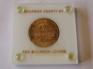 Bourbon County, Kentucky, 175th Anniversary Medal