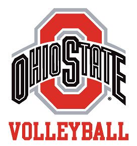 Ohio State Buckeyes VOLLEYBALL Clear Vinyl Decal Car Truck Sticker OSU