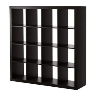 Ikea Expedit Shelving Bookcase, black brown