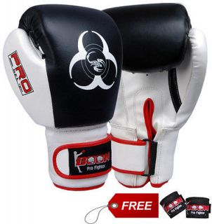BOOM Pro Pure Cow Hide Leather Boxing Glove,Bag Gloves,Sparrin g,MMA