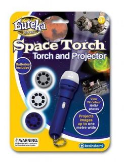 IN 1 SPACE TORCH AND PROJECTOR * SCIENCE GIFT TOY * KIDS CHILDREN
