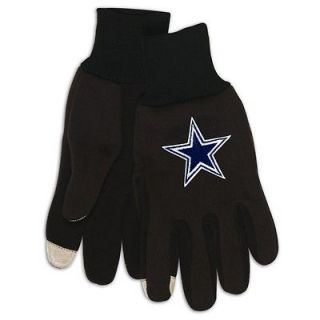 Dallas COWBOYS NFL TOUCHSCREEN GLOVES with Embroidered STAR Logo