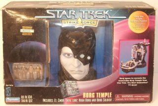 Strike Force Borg Temple Includes Lt. Cmdr. Data,Lore,Hugh Borg & Borg