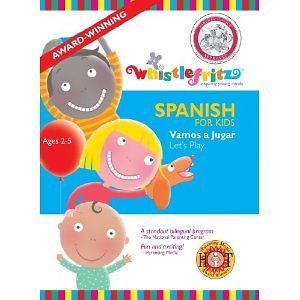 Whistlefritz Vamos a Jugar Spanish for Kids Lets Play (DVD)