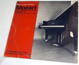 MUSIC MINUS ONE Mozart Piano concerto K.453 SEALED LP