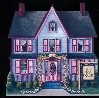 Brandywine Collectible Houses & Shops THE TEA HOUSE Victorian   Shelf