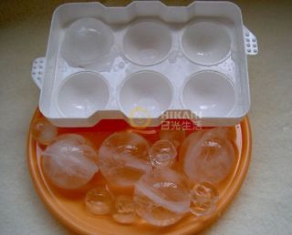 MASTRAD SILICONE 2.5 ICE BALL SPHERE MOLD TRAY SINGLES 3D CUBE