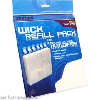 KONTROL RADIATOR HANGING HUMIDIFIER REFILL WICK (2 PACK)