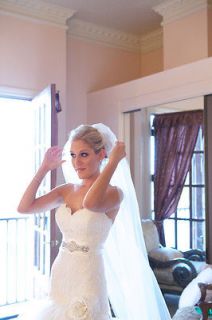Bridal Gown Dress Crystal Embellishment Sash Belt wedding dress sashes