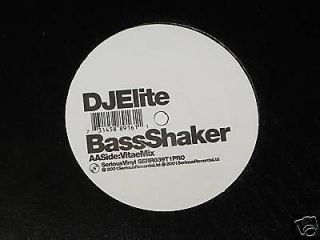 DJ ELITE bass shaker 12 RECORD BREAKBEATS BREAKS
