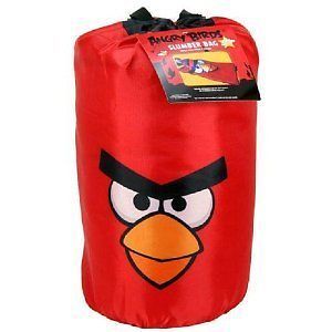 Angry Birds Slumber Bag backpack Sleeping Party Bedding Overnight new