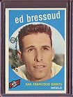 1959 Topps 19 Eddie Bressoud EXMT SET BREAK 12 Year MLB Player 94 HRs