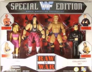 WWF WWE Raw Is War Sunny, Bret The HitmanHart,Vi nce McMahon & Sid