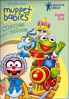 PBS Kids Muppet Babies Shapes And Colors PC Computer Game Windows XP