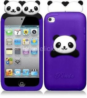 Itouch Ipod Touch 4 8G 16G 32G 4TH Gen GEL SKIN CASE Cover PURPLE