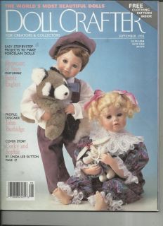 Crafters Magazine September 1993 Back Issue John Burbidge Corky Sophie