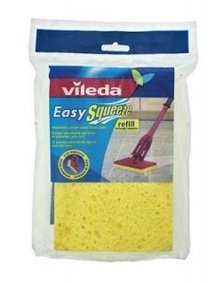 Vileda EASY SQUEEZE SPONGE MOP REFILL 150210 cleaning mopping