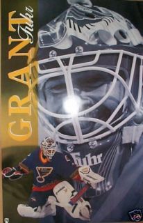 98 Grant Fuhr St.Louis Blues Poster
