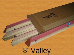 Replacement Pool Table Rails for 8 Valley