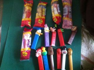 16 Pez Dispencers Christmas Spiderman Disney Star Wars