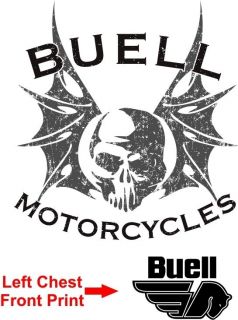 Buell Blast Lightning Motorcycle 100% Cotton T Shirt Brand New