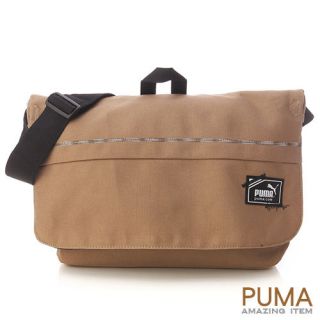 BN PUMA Buddy Laptop Shoulder Messenger Bag Sand Khaki