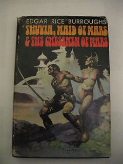 of Mars & Chessman of Mars by Edgar Rice Burroughs HC / DJ Frazetta
