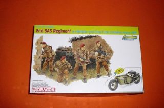 DRAGON 1/35 6586 2nd SAS Regiment w/Welbike and Drop Tu