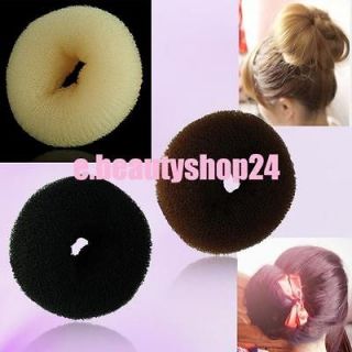 Womens Girls HOT Hair Bun Ring Donut Shaper Hair Styler Maker 3