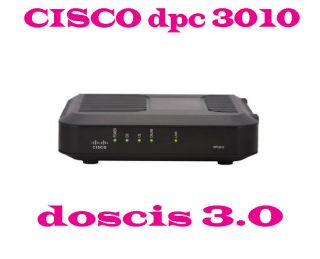 CISCO DPC3010, DOCSIS 3.0 8x4 Cable Modem