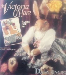 NEW Vintage Victoria OHare Bunny Rabbit Doll Kit Daisy Kingdom