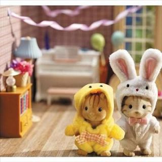 CALICO CRITTERS COSTUME CRITTERS   BUNNY AND CHICK