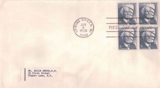 Scott 1280 2c Frank Lloyd Wright Uncacheted First Day Cover 6/8/66