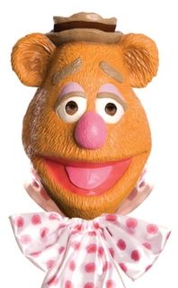 The Muppets Halloween Costume Fozzie Bear Full Mask