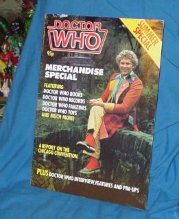 1984 DOCTOR WHO SUMMER SPECIAL MERCHANDISE MAGAZINE