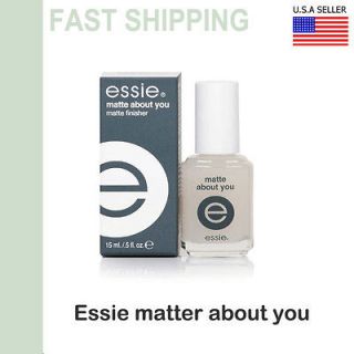 Essie Matte About You TOP COAT Full Size 0.5 oz Full Size