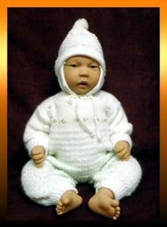 1996 INFANT Johannes Zook Pat Secrist 19 Vinyl BALD Baby DOLL *HAND
