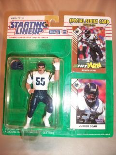 1993 Starting Lineup Junior Seau /San Diego Chargers/USC/P atriots