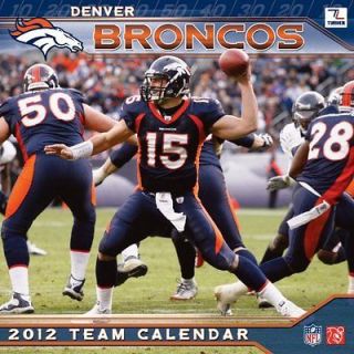 Denver Broncos 2012 Calendar Not Available (Not Available)