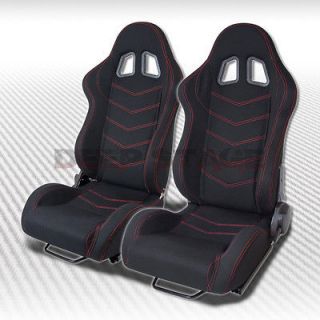TYPE R RACING SEAT PAIR+SLIDERS (Fits 1987 Cadillac Allante