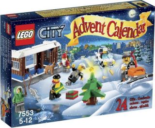 LEGO 7553 Town City 2011 Birthday or Advent Calendar 6 Minifigures