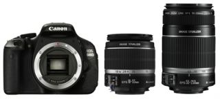 Canon EOS Rebel T3i / 600D 18.0 MP Digital SLR Camera   Black (Kit w