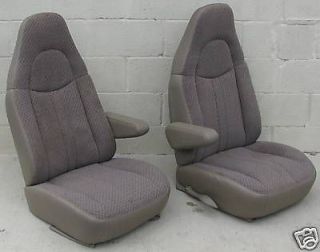 CHEVY/GMC VAN CAPTAIN CHAIRS (TAN) BUCKET SEATS