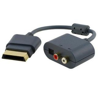 + TOSLINK HDMI AV RCA L/R Optical Audio Cable Adapter For Xbox 360