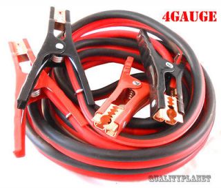 20ft Heavy Duty 4 Gauge Booster Jumper Cables Auto Car Jumping Cables