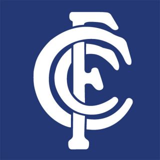 Carlton Blues AFL Large Vinyl Wall Logo Decal Emblem Sticker Crest
