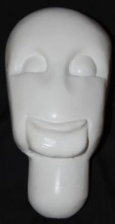 Armature head for sculpting   3T size for ventriloquists, doll, puppet